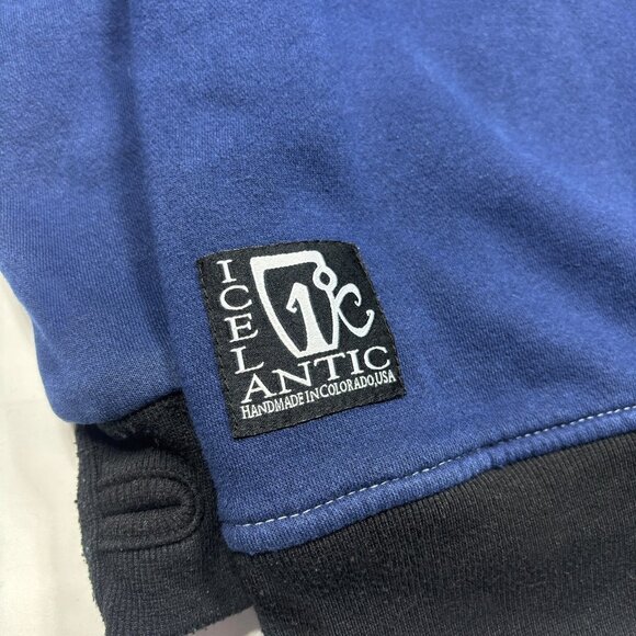 Icelantic Colorado Blue Fleece-Lined Heavyweight Full-Zip Hoodie Jacket Mens L - Picture 13 of 13